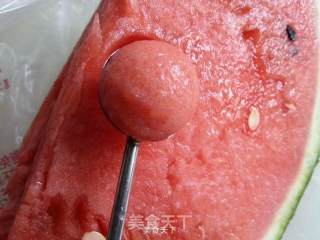 Zero Fat! 【watermelon Ice Cream】 recipe