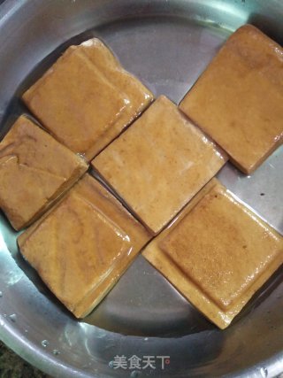 Dried Tofu with Cold Dressing recipe