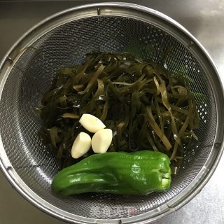 Green Pepper Kelp Shreds recipe