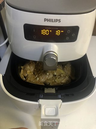 Air Fried Garlic Chicken Wings recipe