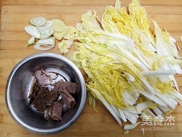 Beef and Baby Vegetables Stewed Vermicelli recipe