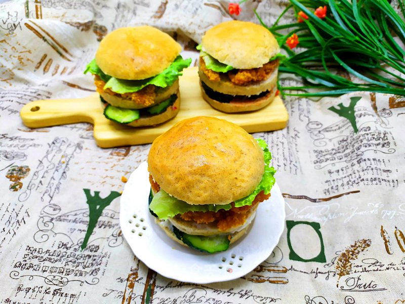 Chicken Cutlet Burger recipe