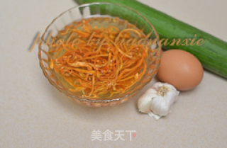 Stir-fried Loofah with Cordyceps Flower recipe