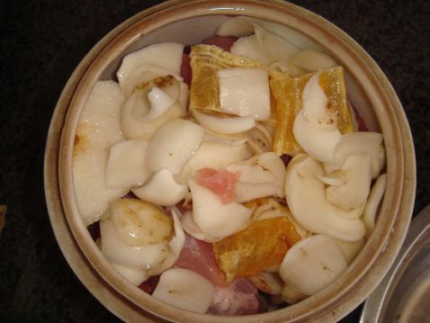 Fish Maw and Sydney Stew Soup recipe