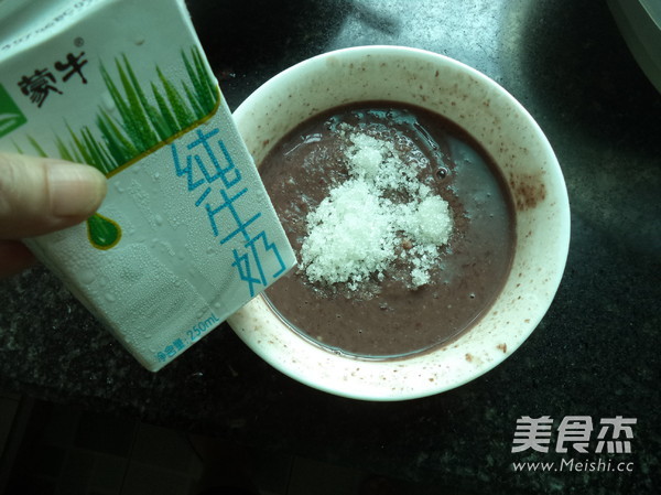 Milk Bean Paste Ice Cream recipe