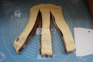 Marble Bean Paste Toast recipe