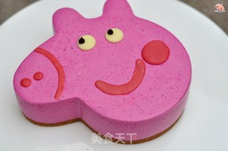 Piglet Peppa Mousse Cake recipe