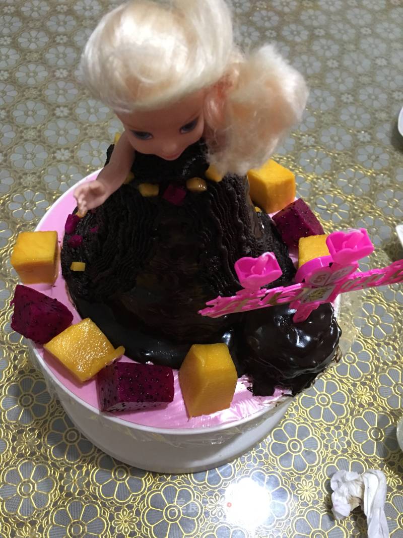 Chocolate Doll Cake recipe