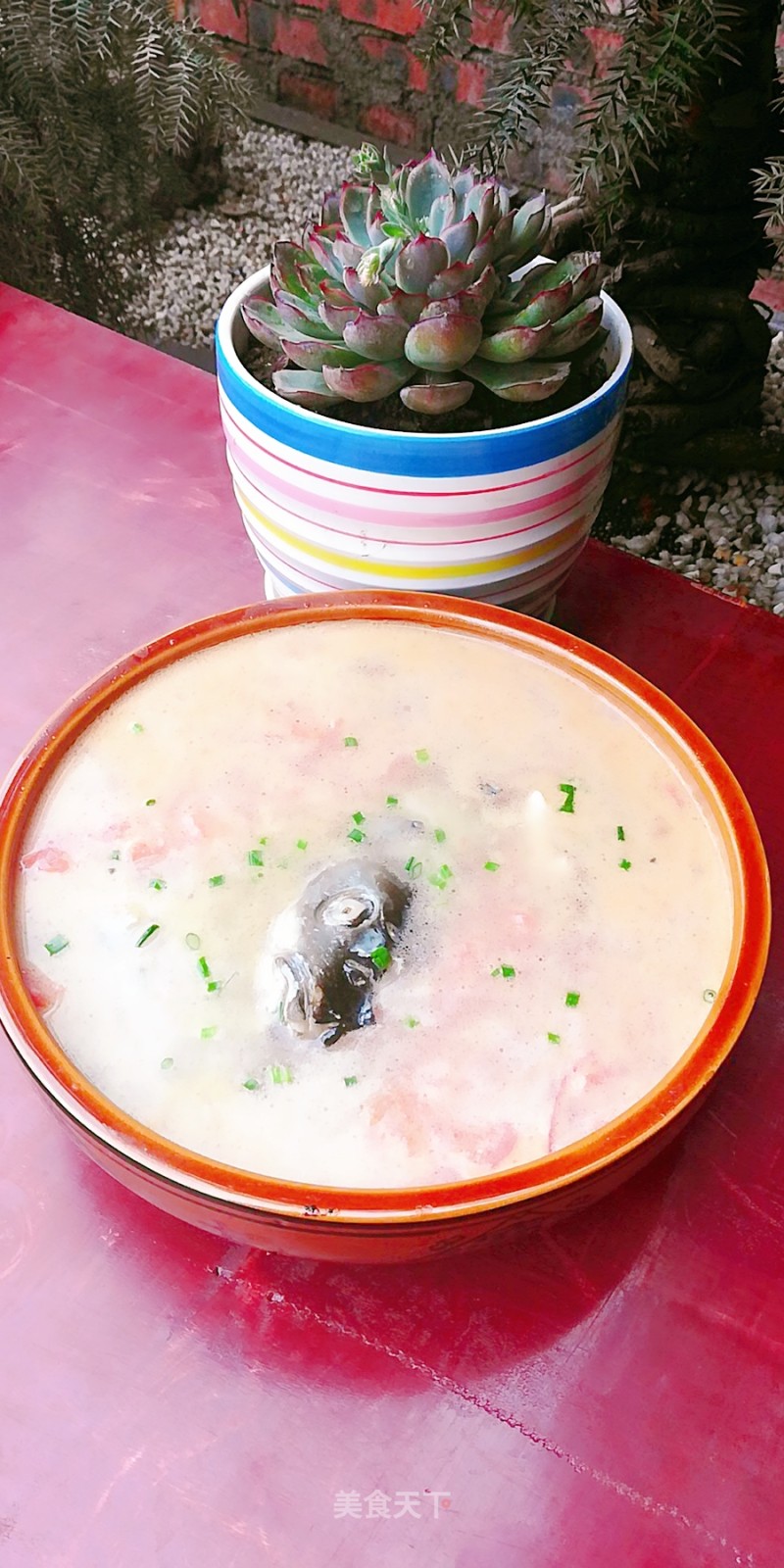 Tomato Fish Head Soup recipe