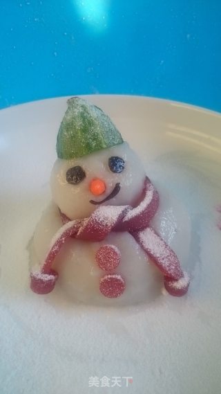 Christmas Gift Yam Little Snowman recipe