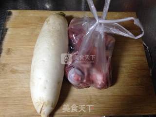 [radish Bone Soup] from The Bottom of The Box recipe