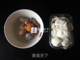 The First Season of 2016 Internet Celebrity-pork Floss Egg Yolk Green Group recipe