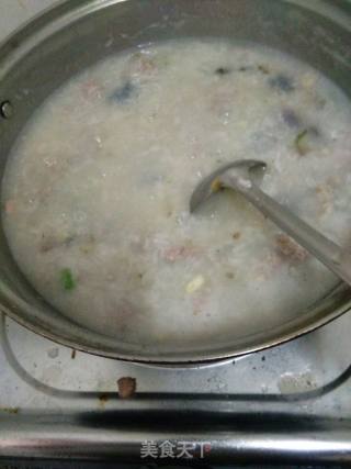 Congee with Preserved Egg and Lean Meat recipe