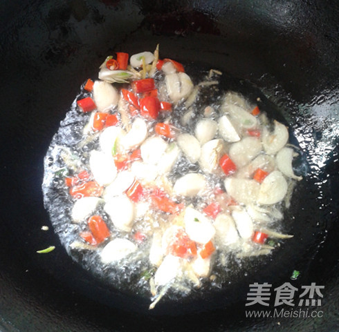 Spicy Fried Octopus recipe