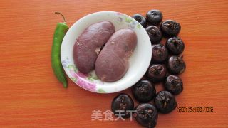 Stir-fried Kidney with Water Chestnuts recipe