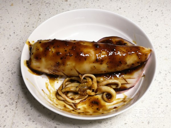 Fresh Baked Potato Squid Rolls recipe