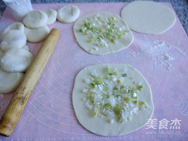 Dumpling Crusted Scallion Pancake recipe