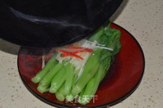 Boiled Chinese Kale recipe