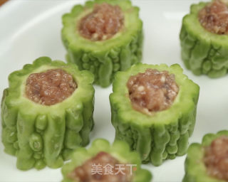 Bitter Gourd Stuffed Meat recipe