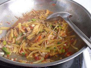 Shredded Pork with Chopped Pepper and Fish Fragrant recipe