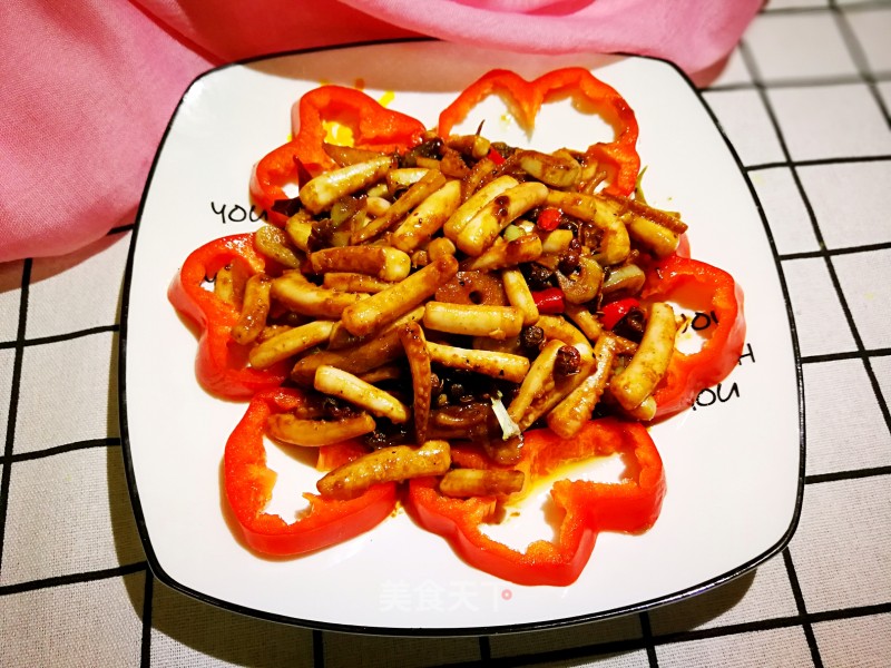 Spicy Squid Silk recipe