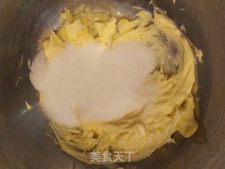 Salted Egg Yolk Pork Floss Biscuits recipe