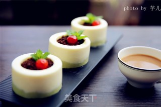 #四session Baking Contest 堲是爱吃节# Yogurt Potted Mousse Cake recipe