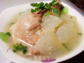 Winter Melon Duck Leg in Claypot recipe
