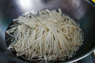 Enoki Mushroom and Radish Seedlings recipe