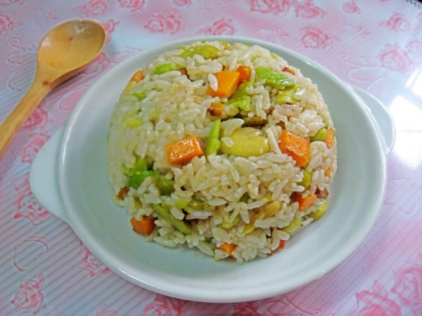 Broad Bean Fried Rice recipe