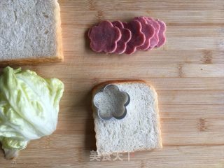 Flower Sandwich recipe