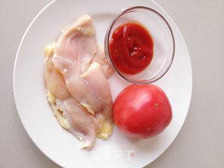 Diced Chicken in Tomato Sauce recipe