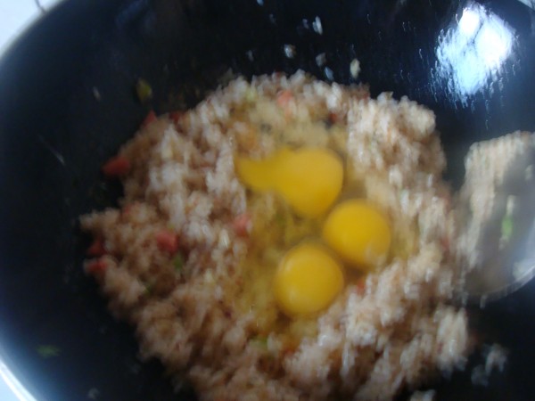 Garlic Egg Fried Rice recipe