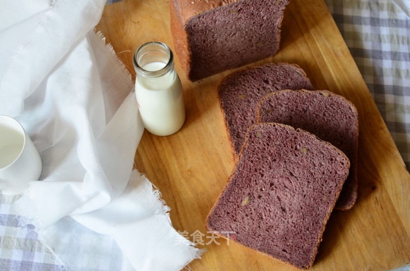 # Fourth Baking Contest and is Love to Eat Festival# Purple Rice Brown Sugar Bread