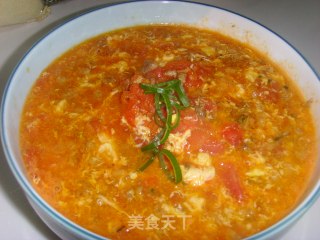 Fragrant Tomato and Egg Soup recipe