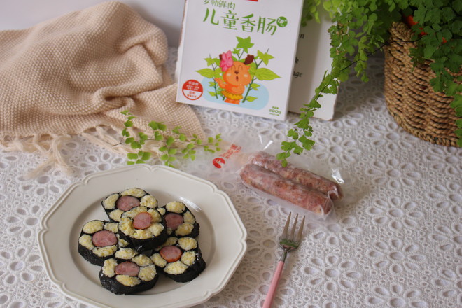 Sausage Flower Sushi recipe