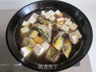 Tofu Stewed Yellow Bone Fish recipe