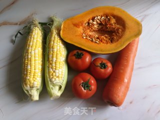 Pumpkin Corn Tomato Soup recipe