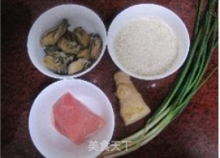 Lean Pork Congee with Oyster Sauce recipe