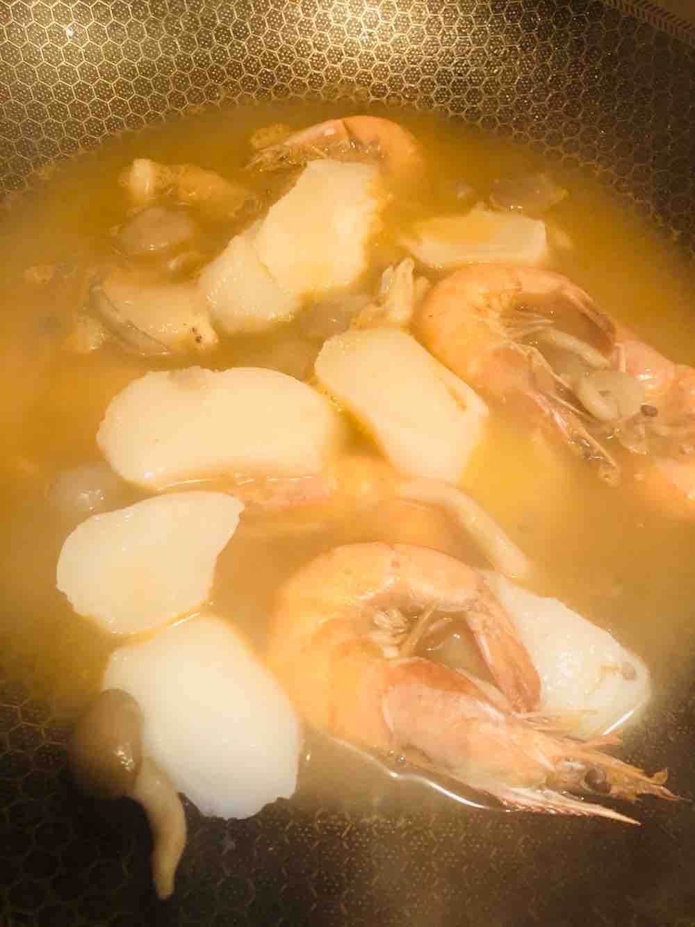 Shrimp Rice Cake Soup recipe