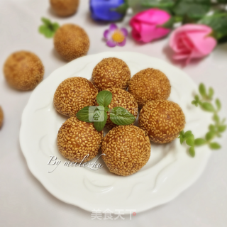 Pumpkin Sesame Balls recipe