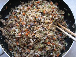 Pumpkin Wheat Ears Veggie Stuffing Bag recipe