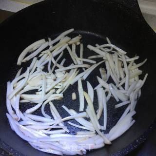 Stir-fried Beef with Eryngii Mushrooms recipe