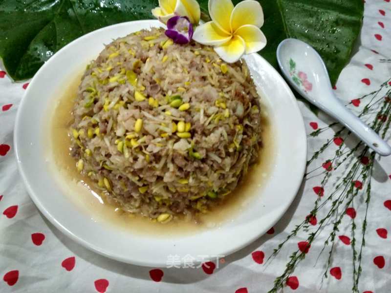 Bean Sprouts Stir-fried Minced Pork