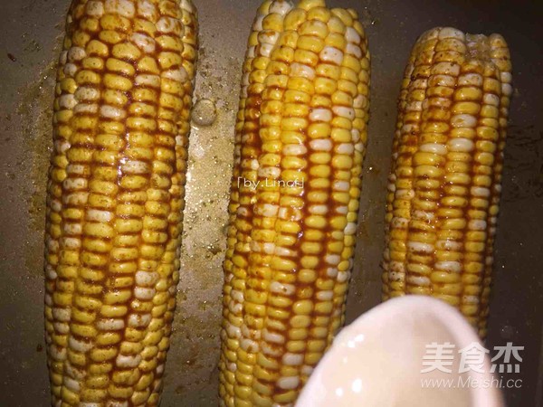 Flavored Grilled Corn recipe