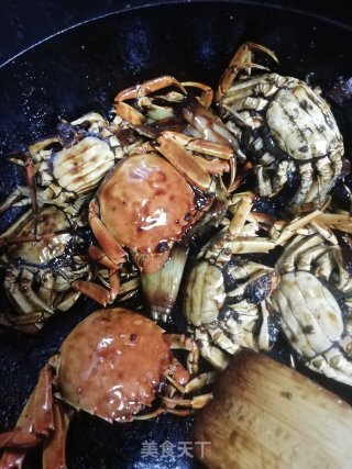 Xiaoman's Eclipse-braised Autumn Cream Crab with Oil recipe