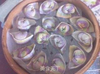 Steamed Colorful Wonton recipe