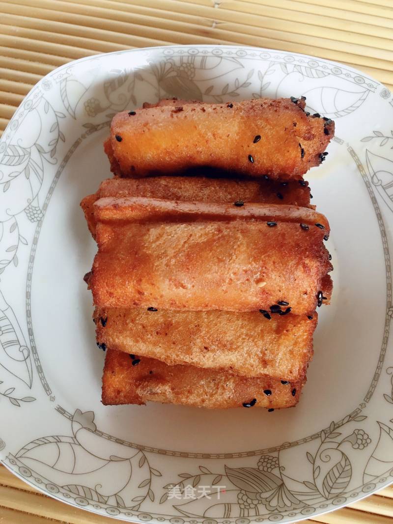 Fried Pumpkin Bean Paste Rolls recipe