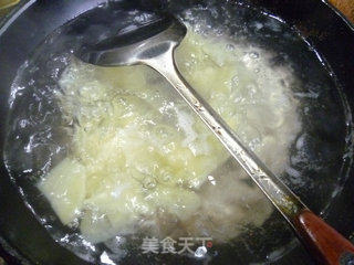 Tiger Skin Cucumber with Potatoes recipe