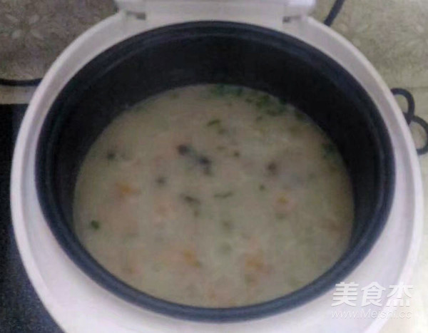 Congee with Preserved Egg and Lean Meat recipe